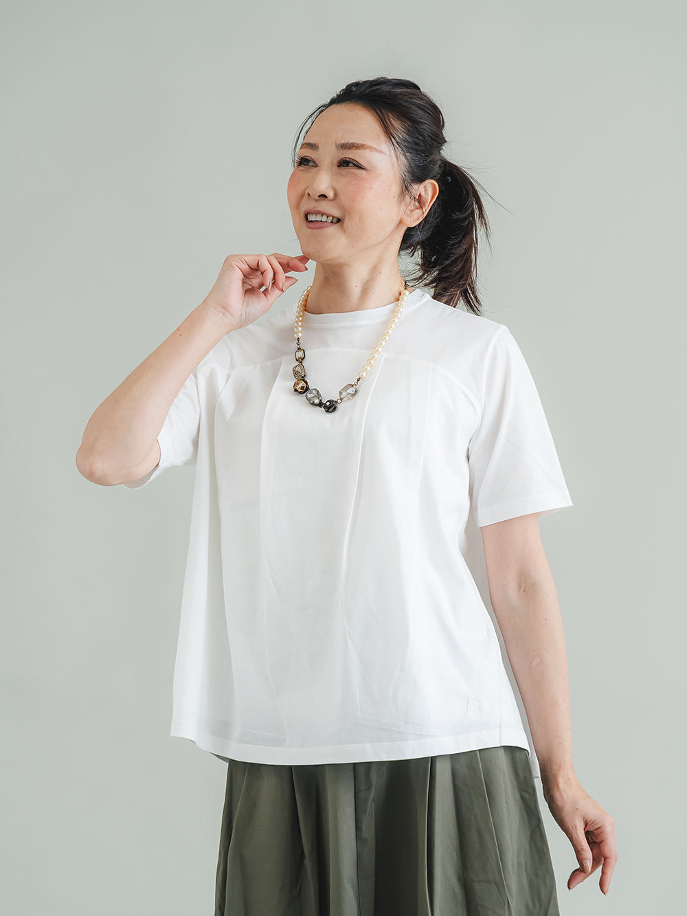 ダブルフロント 接触冷感T