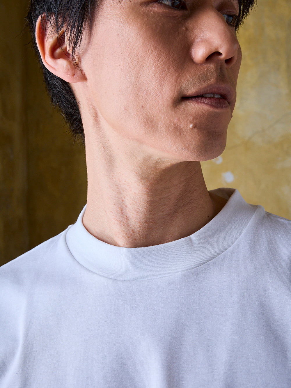 立体ポケットT/ワイドフィット/クルーネック