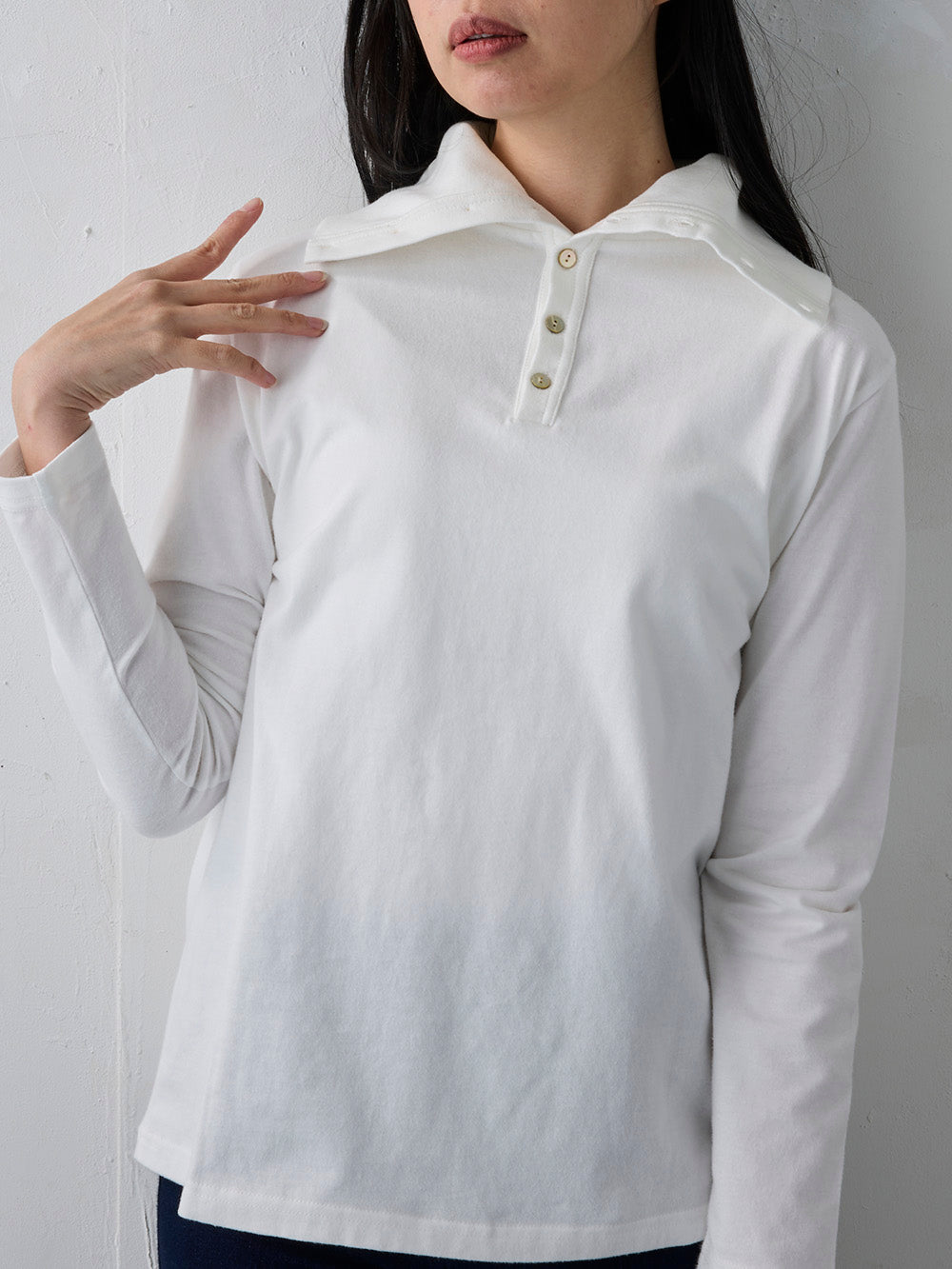 前後2way長袖T／タートルネック – TORIHS WHITE GALLERY