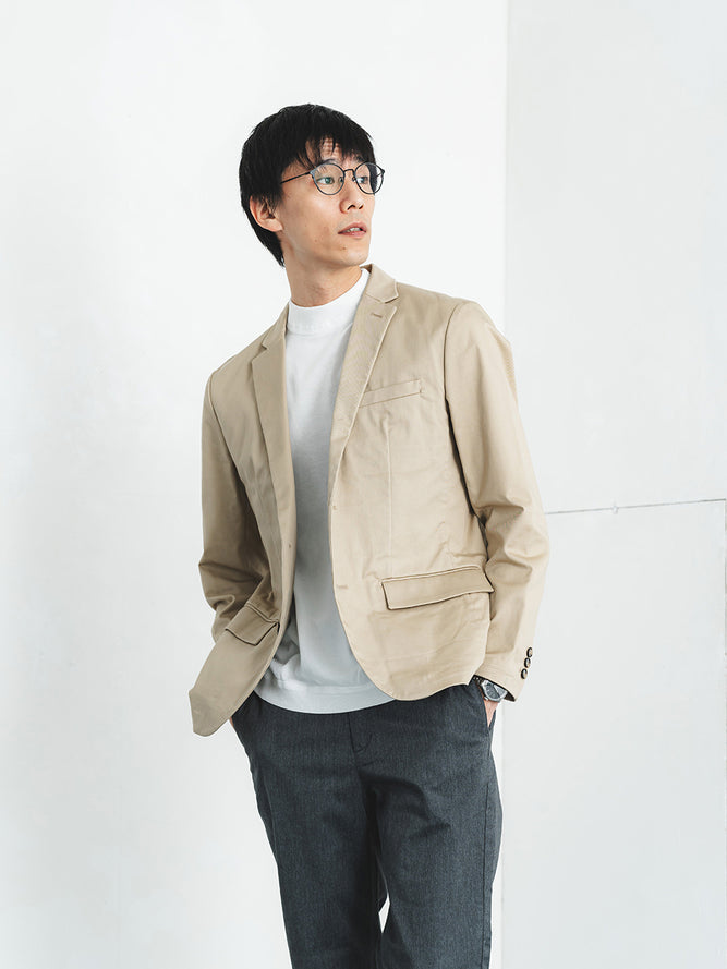 ニットT／レギュラーフィット／ハイネック