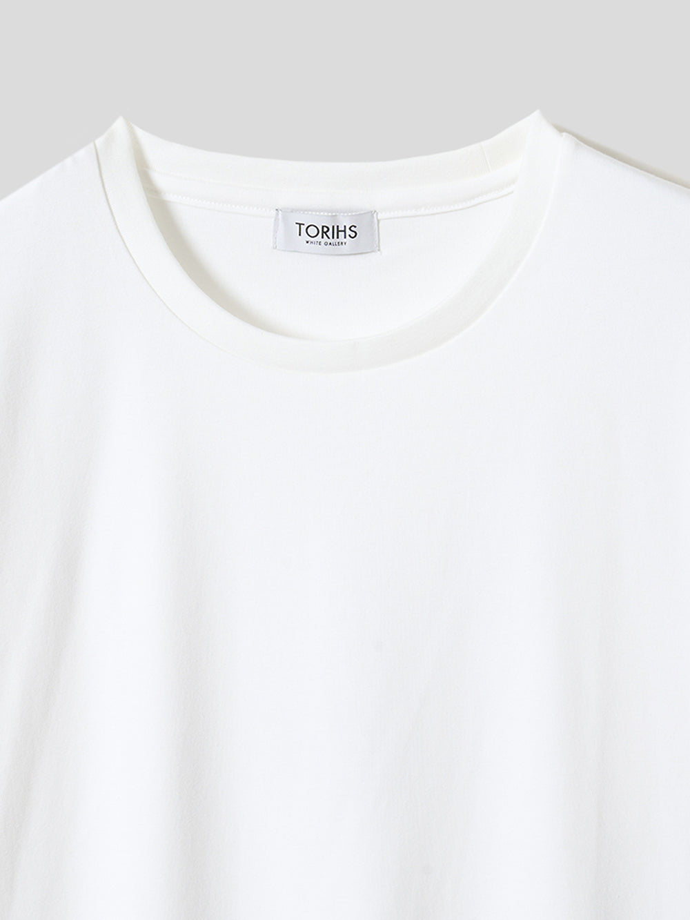 スビンプラチナムT／スリムフィット／クルーネック – TORIHS WHITE GALLERY
