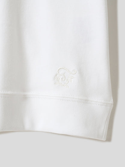 スビンプラチナムT／スリムフィット／クルーネック