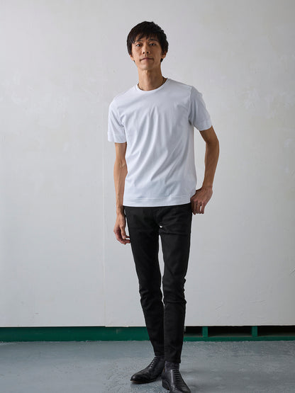 スビンプラチナムT／スリムフィット／クルーネック