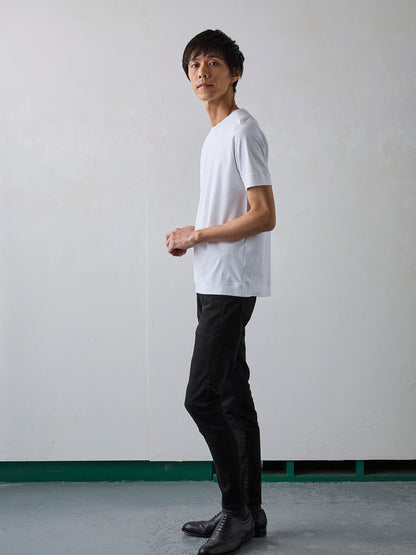 スビンプラチナムT／スリムフィット／クルーネック