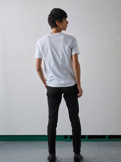 スビンプラチナムT／スリムフィット／クルーネック