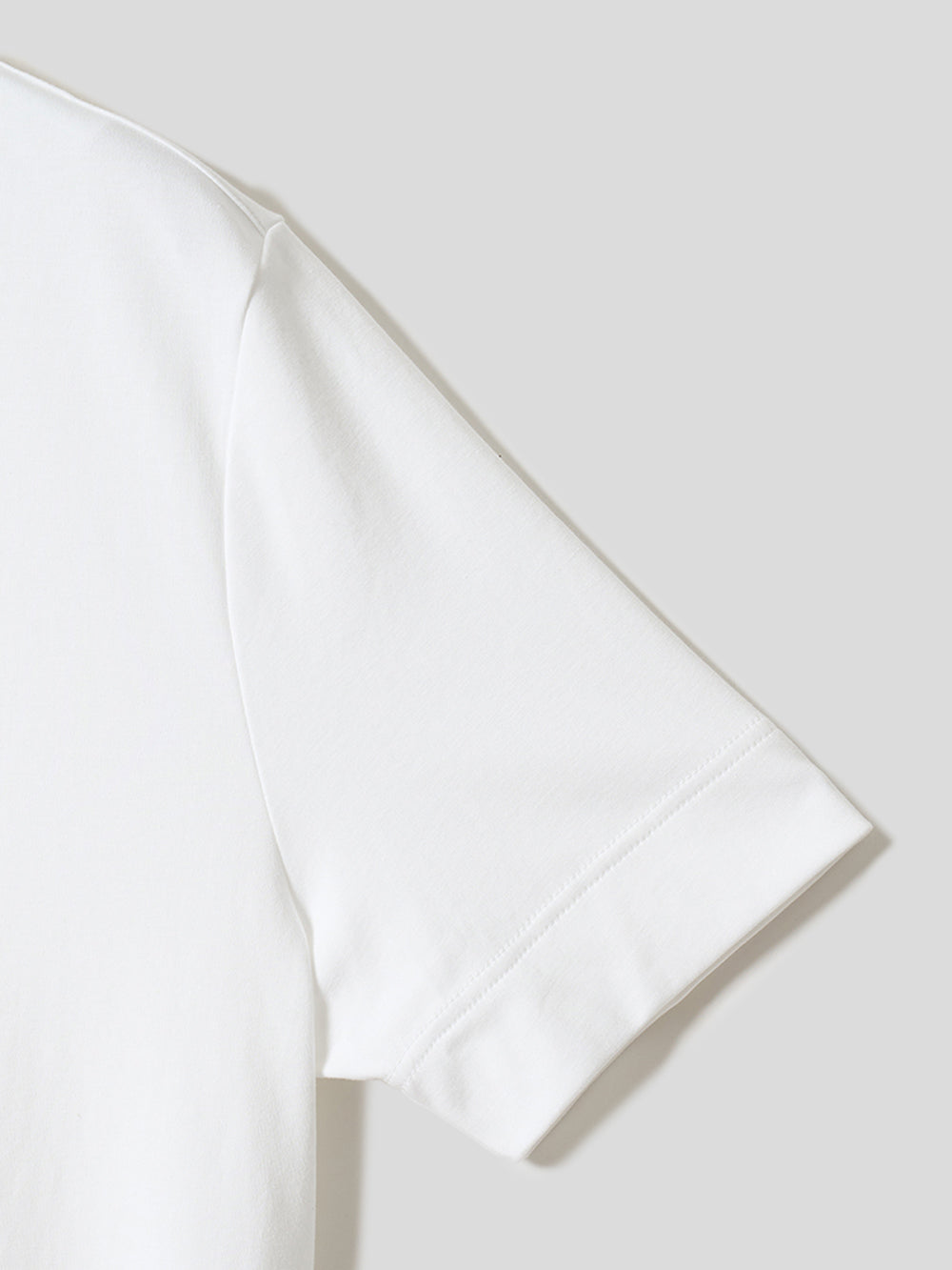 スビンプラチナムT／スリムフィット／Vネック