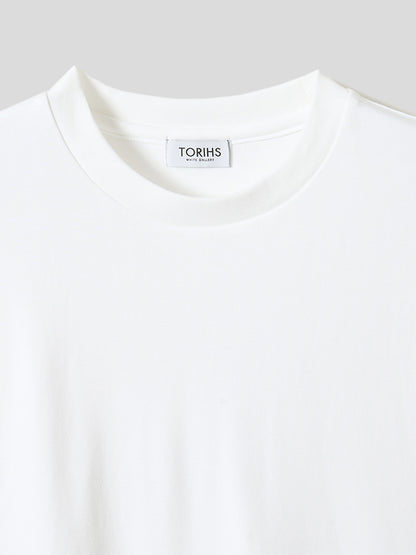 スビンプラチナムT／ワイドフィット／クルーネック