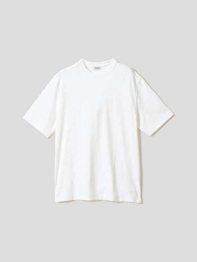 スビンプラチナムカジュアルT／レギュラーフィット／クルーネック