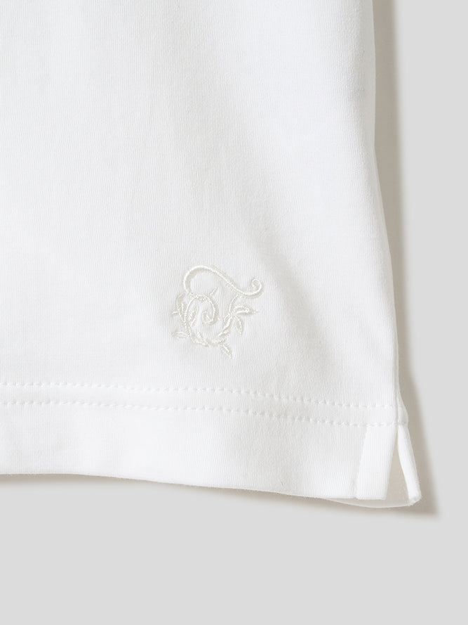 スビンプラチナムカジュアルT／レギュラーフィット／クルーネック