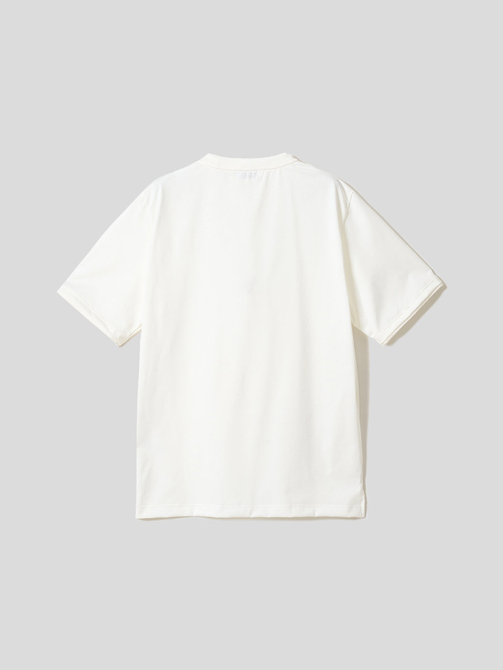 ダブルネックT／レギュラーフィット／クルーネック