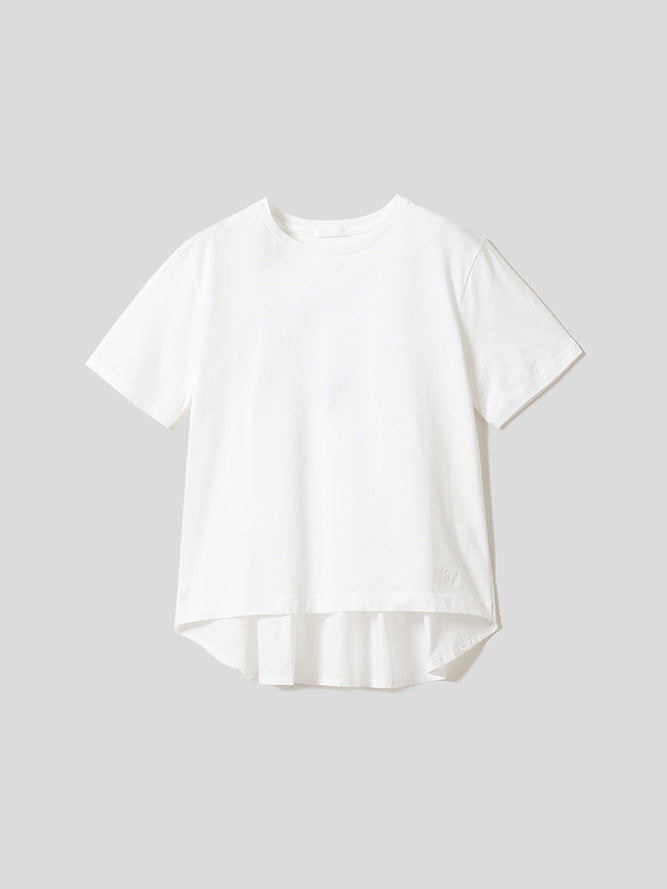 バックギャザープリーツT