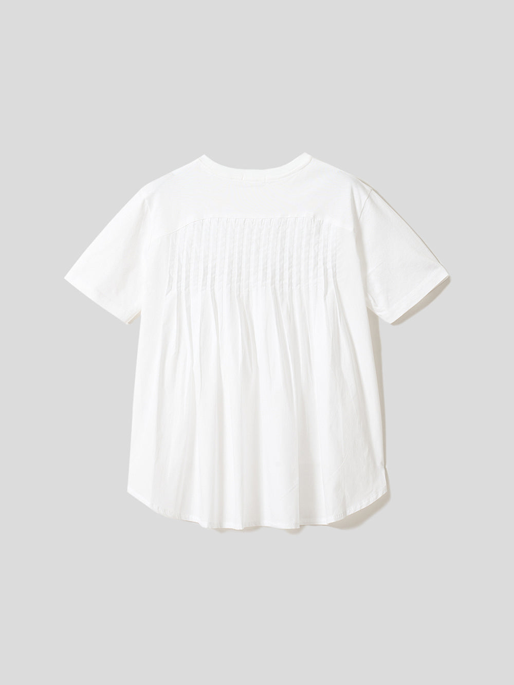 バックギャザープリーツT