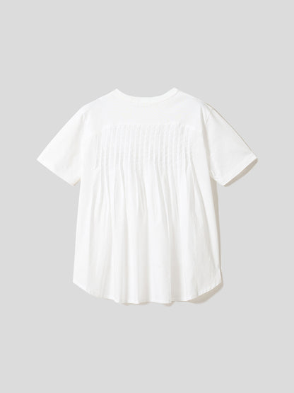 バックギャザープリーツT