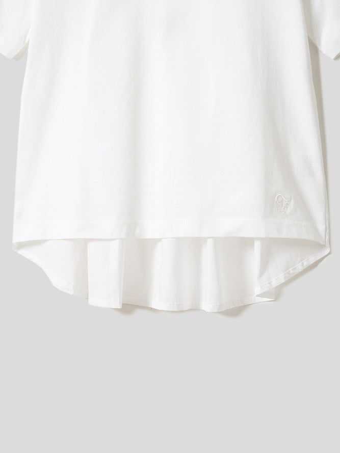 バックギャザープリーツT