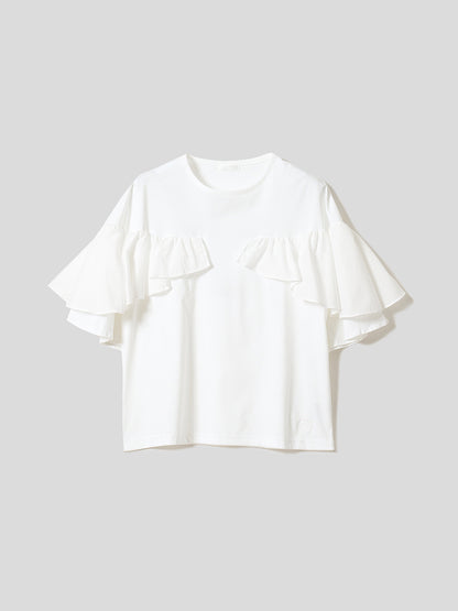 フリルスリーブT
