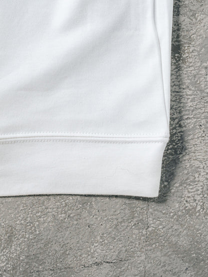 スビンプラチナム長袖T／スリムフィット／クルーネック