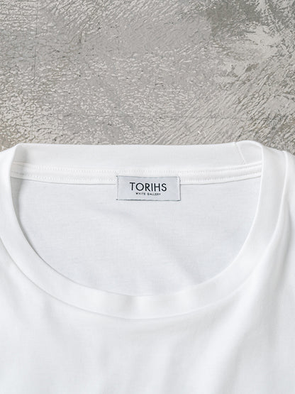 スビンプラチナム長袖T／スリムフィット／クルーネック