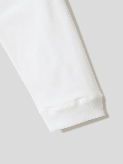 スビンプラチナム長袖T(厚手)／レギュラーフィット／モックネック