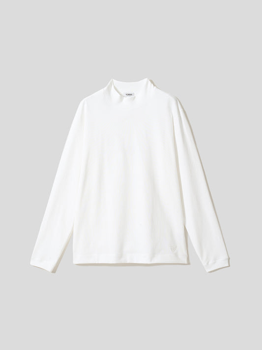 スビンプラチナム長袖T(厚手)／レギュラーフィット／ハイネック