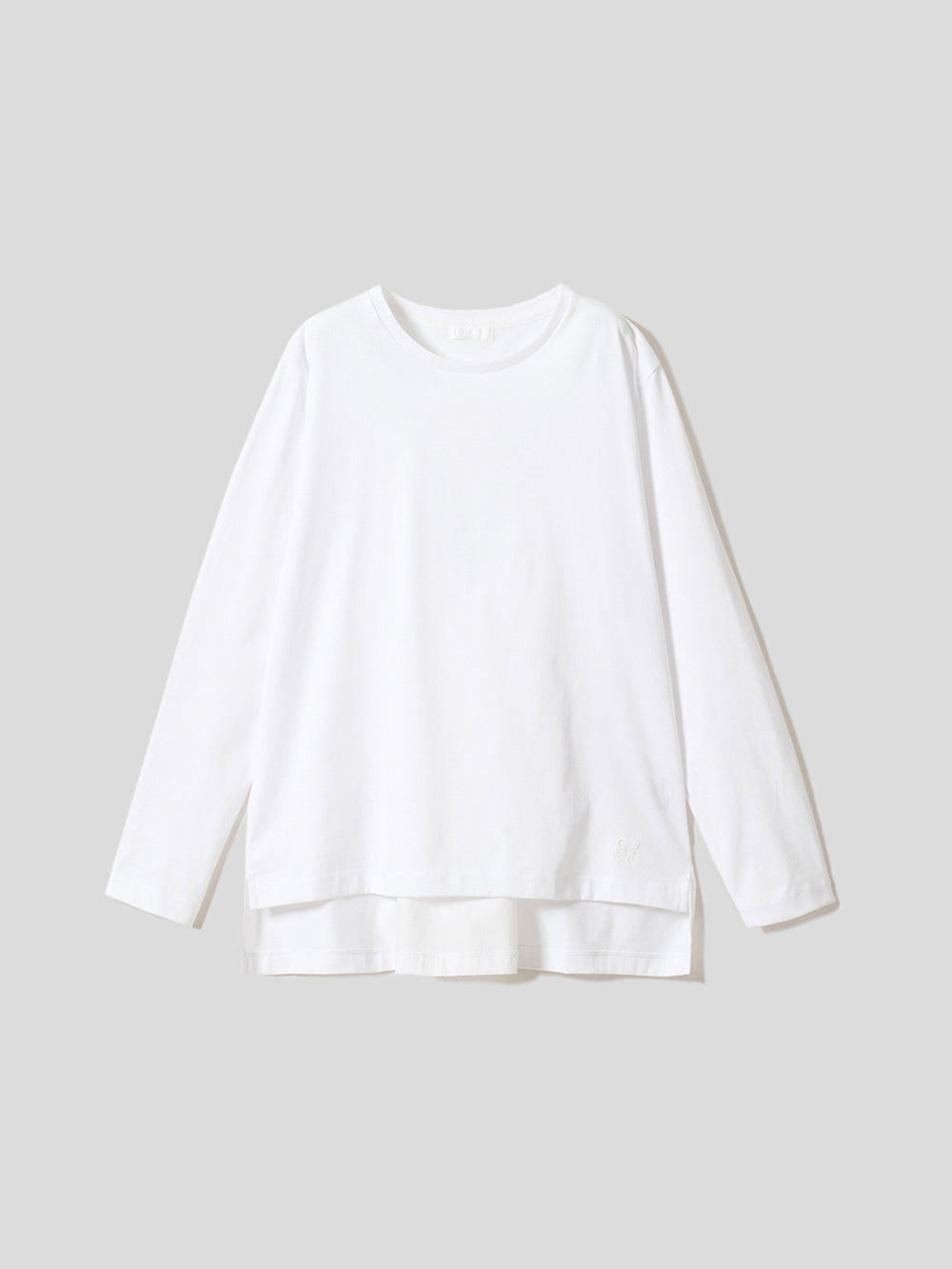 バックギャザー長袖T