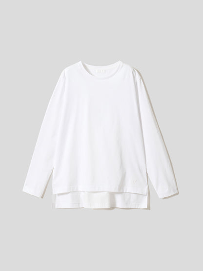 バックギャザー長袖T