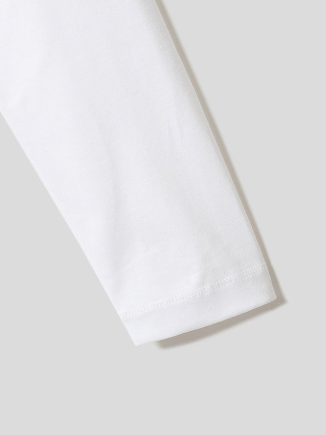 バックギャザー長袖T