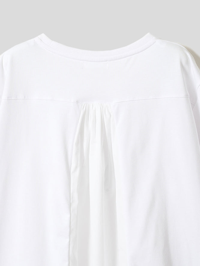 バックギャザー長袖T