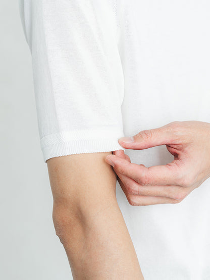 ニットT／レギュラーフィット／ハイネック