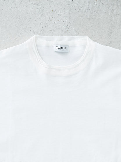 ネックリンキングT／レギュラーフィット／クルーネック