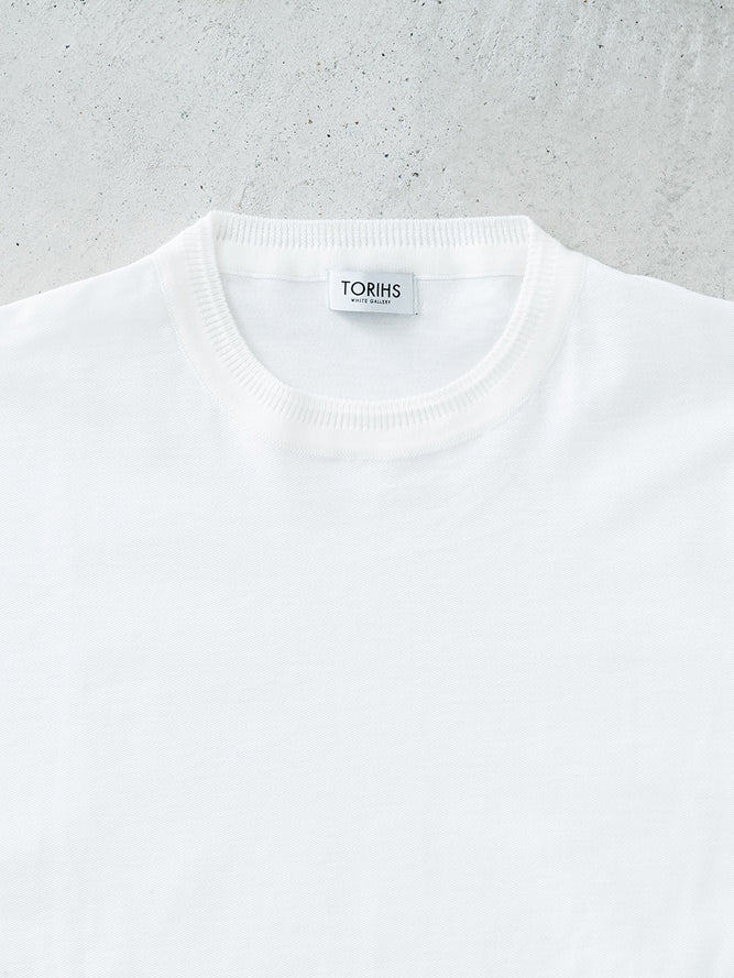 ネックリンキングT／レギュラーフィット／クルーネック