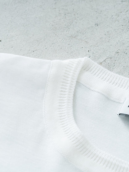 ネックリンキングT／レギュラーフィット／クルーネック