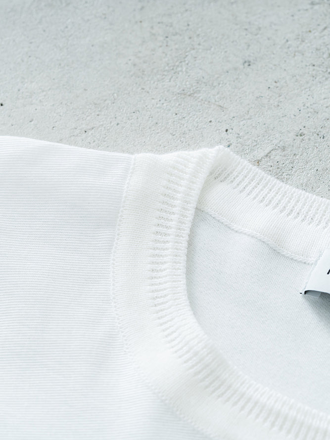 ネックリンキングT／レギュラーフィット／クルーネック