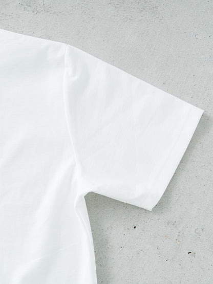 ネックリンキングT／レギュラーフィット／クルーネック