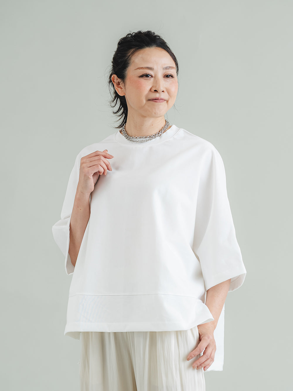 オーバールーズフィット 接触冷感T