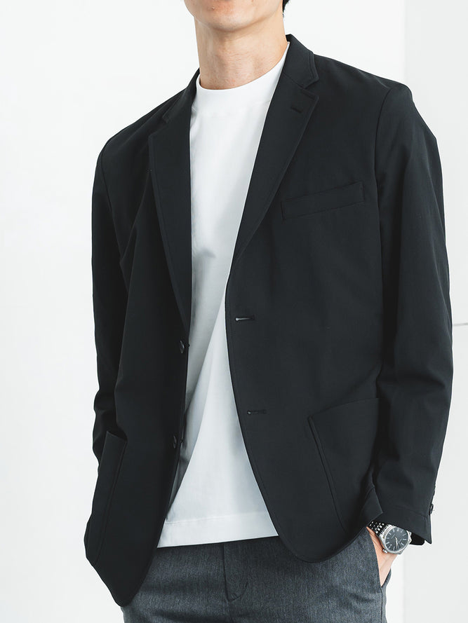 スビンプラチナム長袖T(厚手)／レギュラーフィット／モックネック