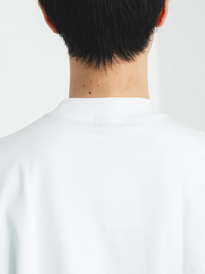 スビンプラチナム長袖T(厚手)／レギュラーフィット／モックネック