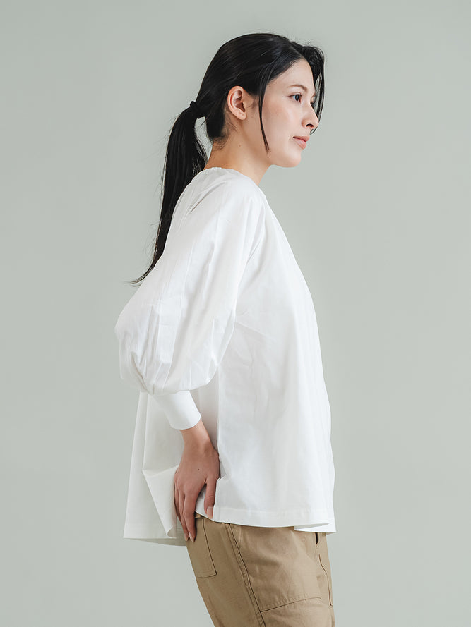 ギャザーネック プルオーバーT