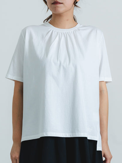 バックレースT(ペイズリー柄)