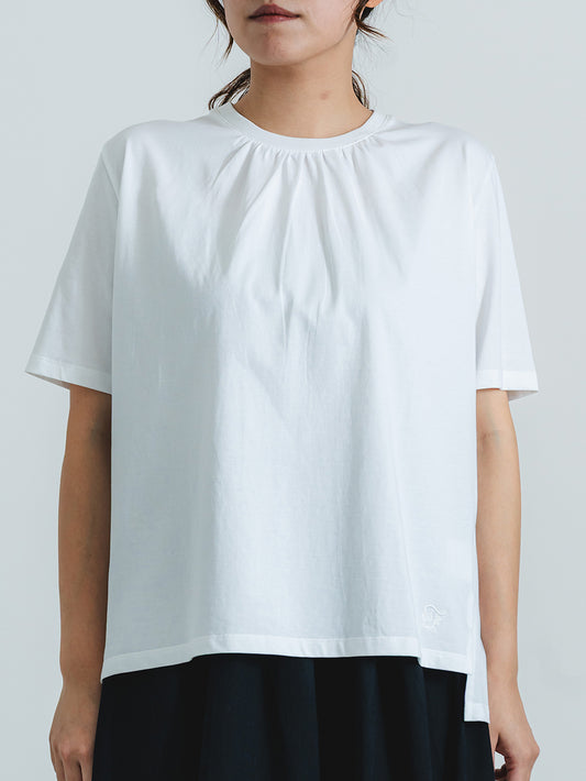 バックレースT(ペイズリー柄)