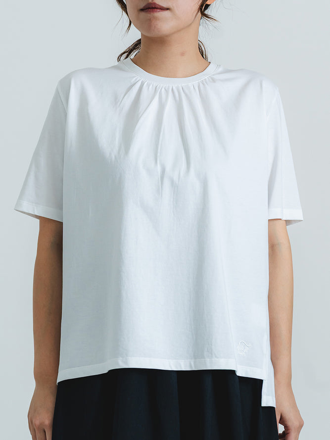 バックレースT(ペイズリー柄)