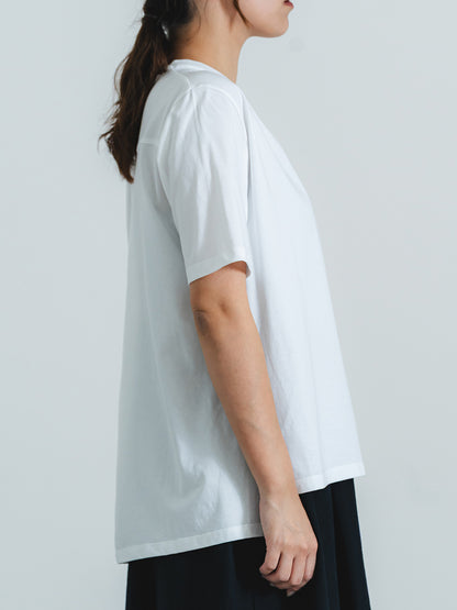 バックレースT(ペイズリー柄)