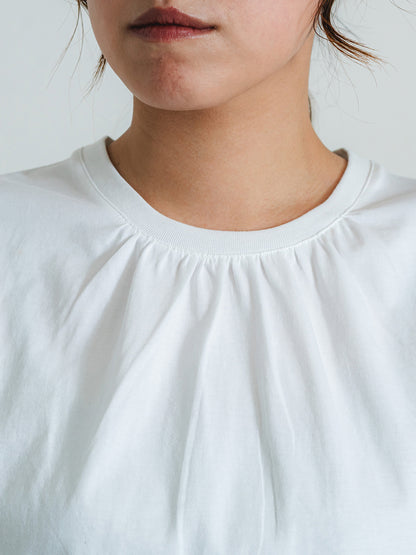 バックレースT(ペイズリー柄)