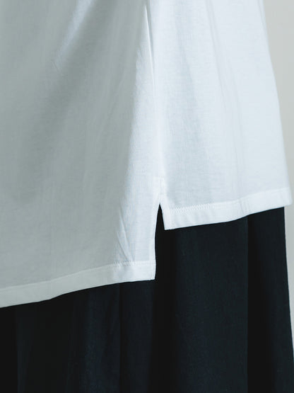 バックレースT(ペイズリー柄)