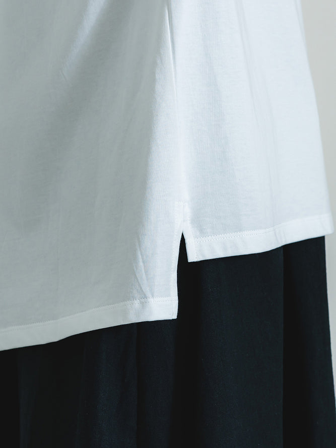 バックレースT(ペイズリー柄)