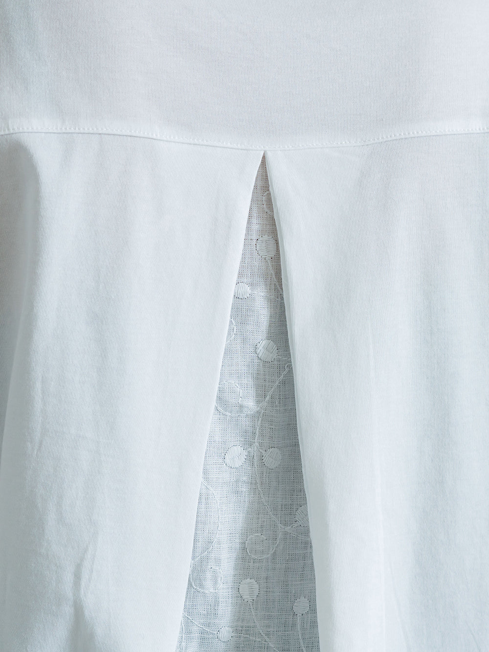 バックレースT(ペイズリー柄)