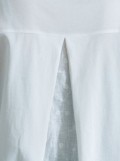 バックレースT(ペイズリー柄)