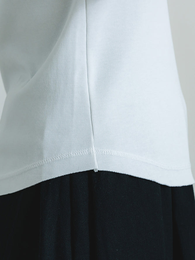 切りっぱなし加工T(ショート丈)