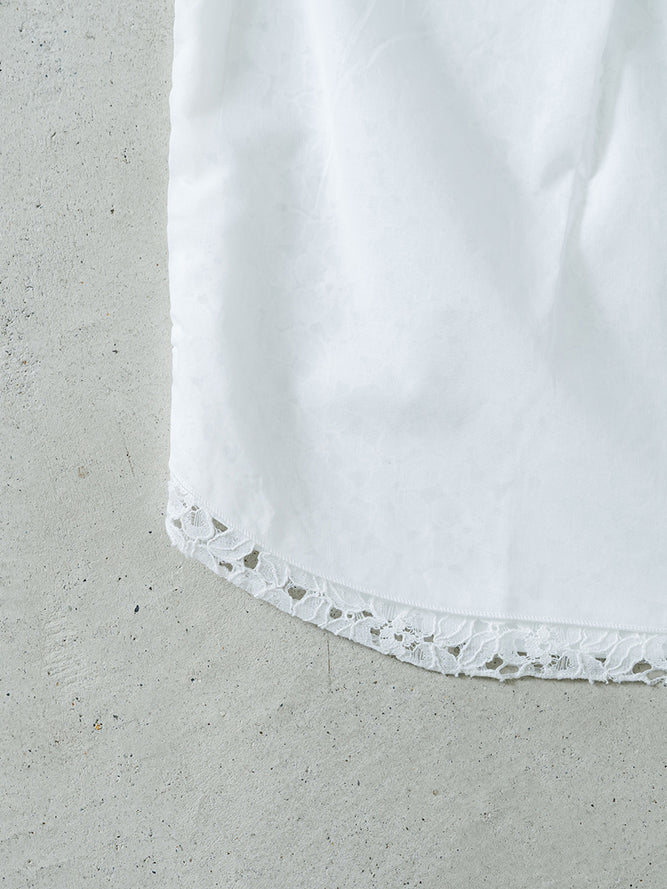 フロントレースT(花柄)