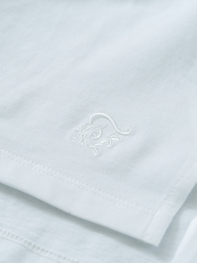 バックレースT(ペイズリー柄)