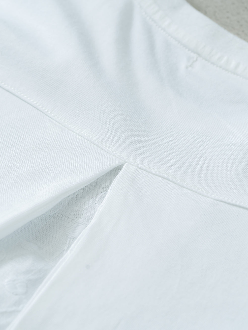 バックレースT(ペイズリー柄)